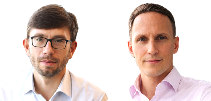 Jan Maria Kowalski i prof. Andrzej Sobczak - prowadzący Liderzy.AI