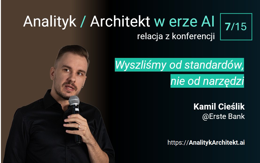 Kamil Cieślik, Erste Bank - relacja z konferencji 7/15